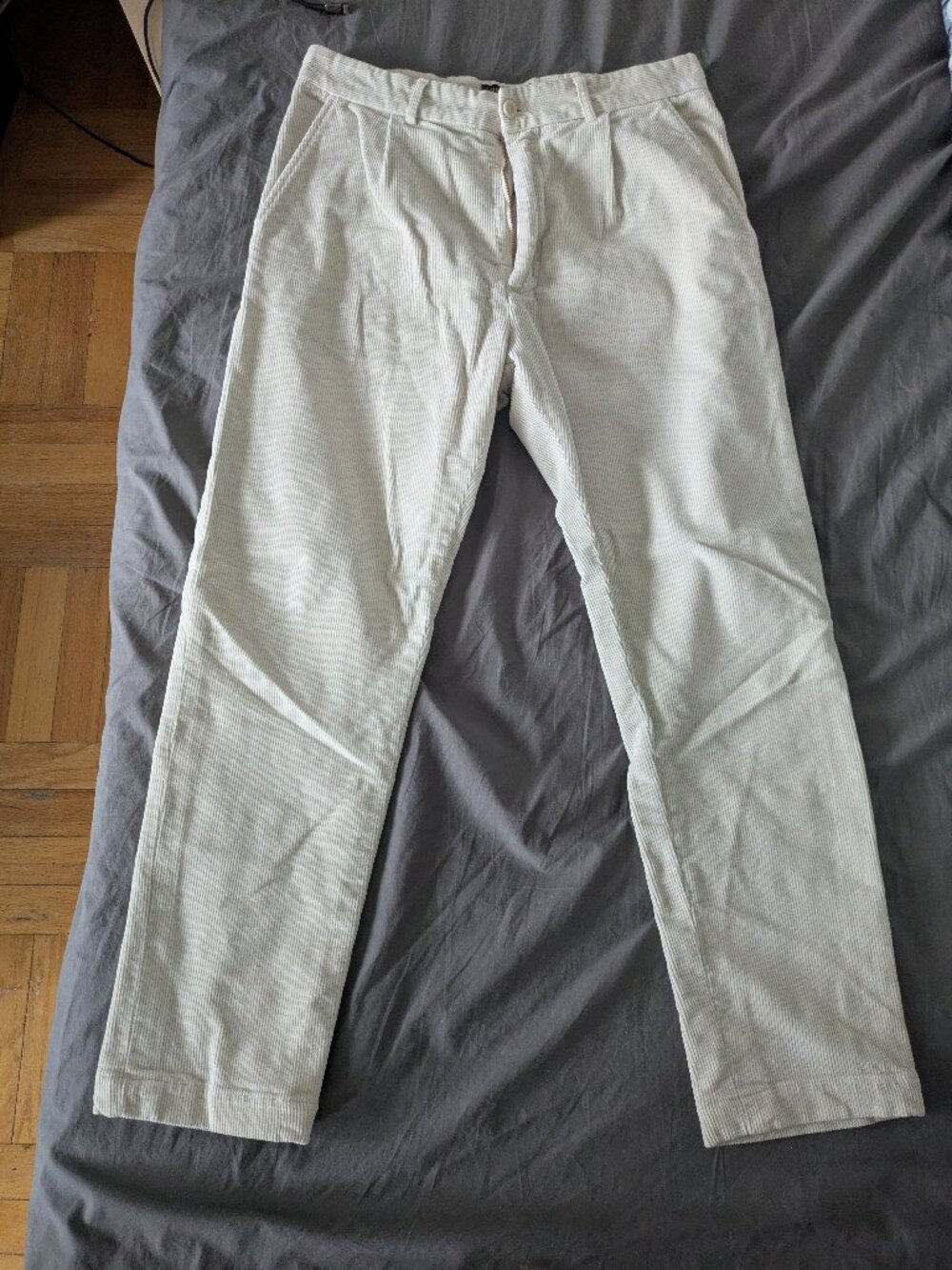 East Harbour Surplus Bryan Pant – Tailored Casual Cordrouy Trousers W32